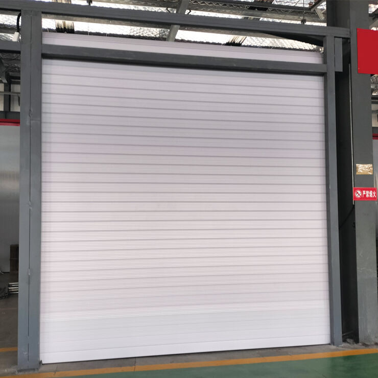 Warehouse supermarket subway industrial electric roll up door factory