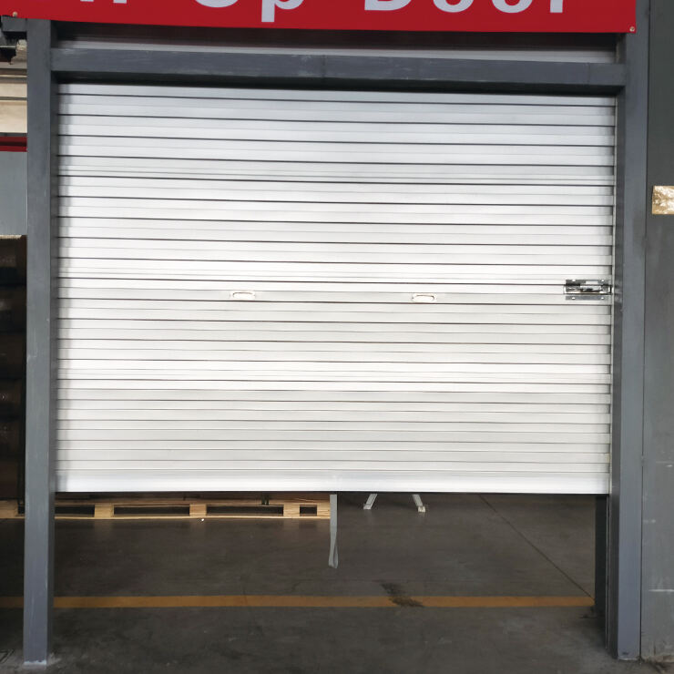 High tech self storage steel rolling shutter door with anti-theft and wind resistance performance factory