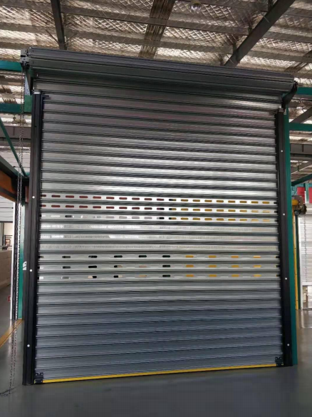 Customized heavy duty hurricane proof Steel Roll Up Door manufacture