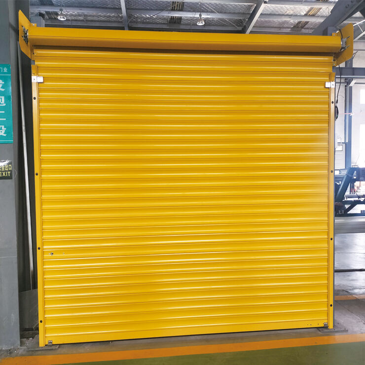 Warehouse supermarket subway industrial electric roll up door details