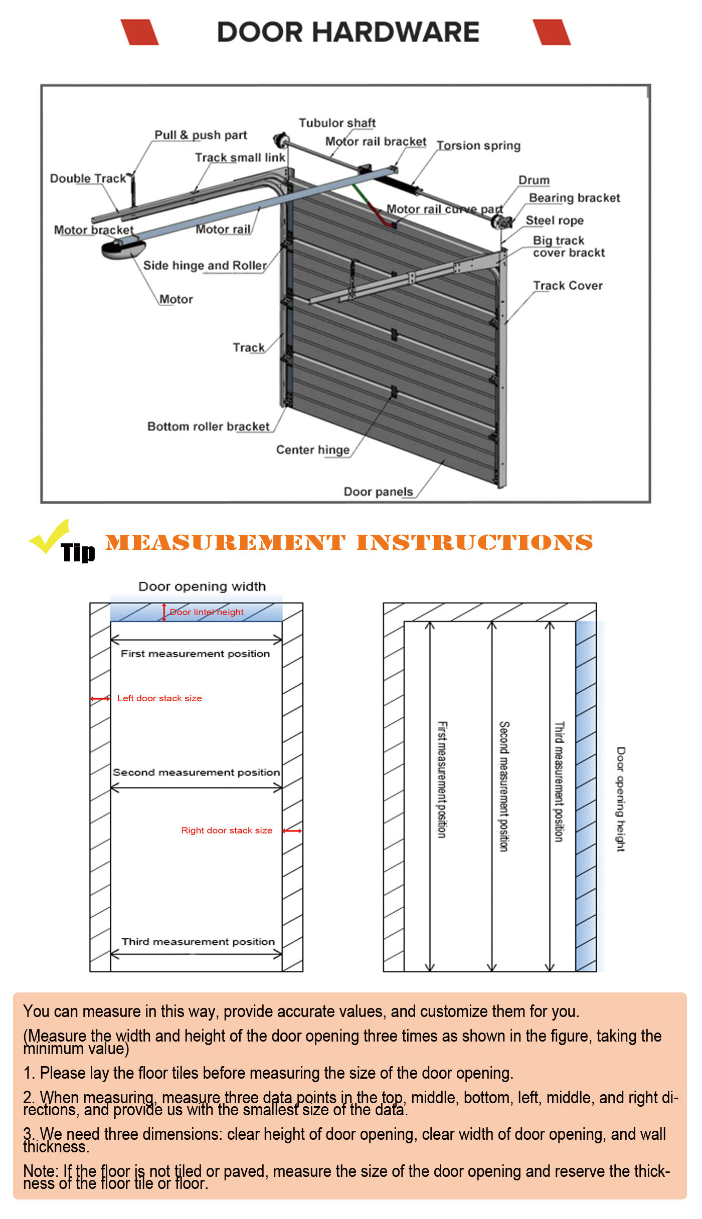 Factory direct sales of elevated aluminum alloy 10 x 7 garage door panels and tempered transparent garage doors details