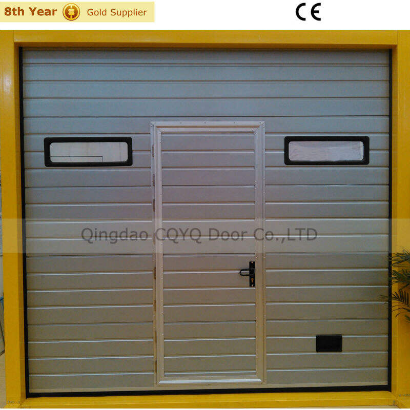 CE Approved Modern Design High Quality Pass through Garage Doors with Small Pass Door manufacture