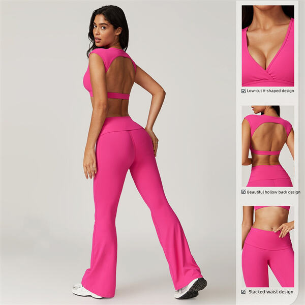 Feel Empowered and Confident with a Red Yoga Outfi