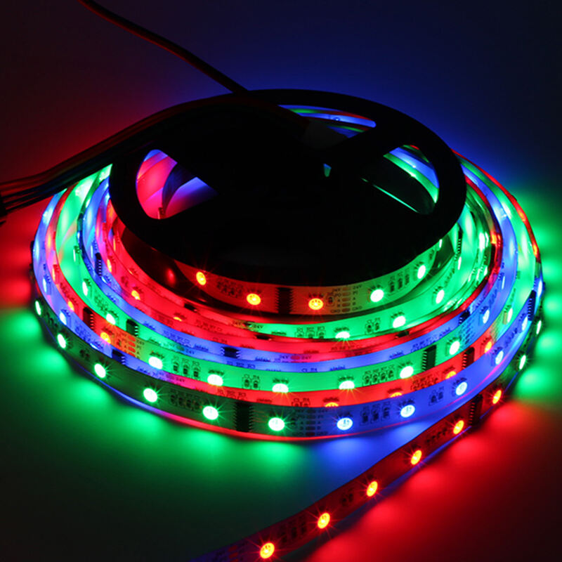 RGB DMX512 programmable LED Strip UCS512C4-48-24V