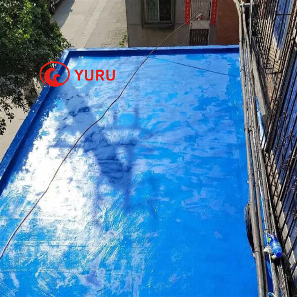 Easily apply waterproofing paint to your roof for a smooth, protective finish.