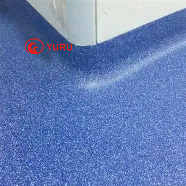 Verfraai met gekleurd zand epoxy vloerafwerking