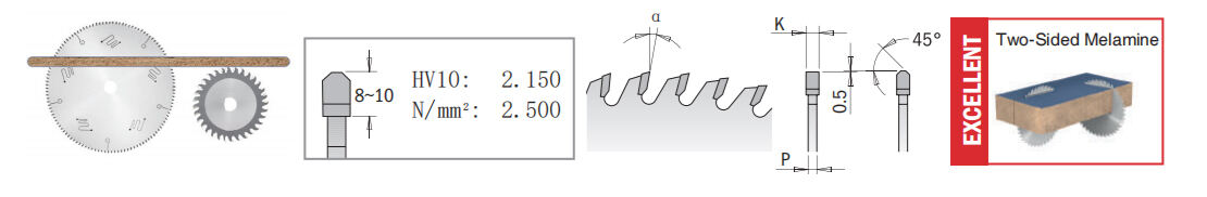 Panel Sizing Saw Blades factory