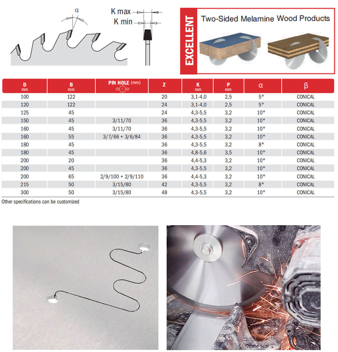 Polycrystalline Diamond Conical Scoring Saw Blade manufacture