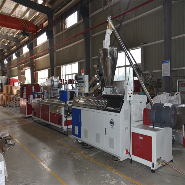 Safety of WPC extrusion machine