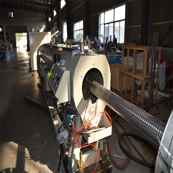 Utilizing a Pipe Extrusion Machine