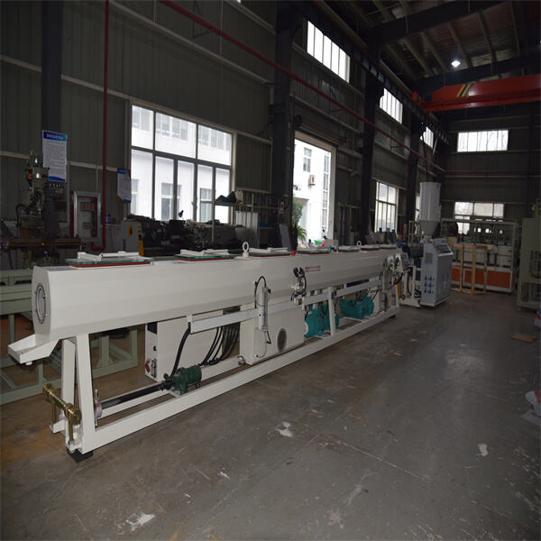 Utilizing the Plastic pipe extrusion machine