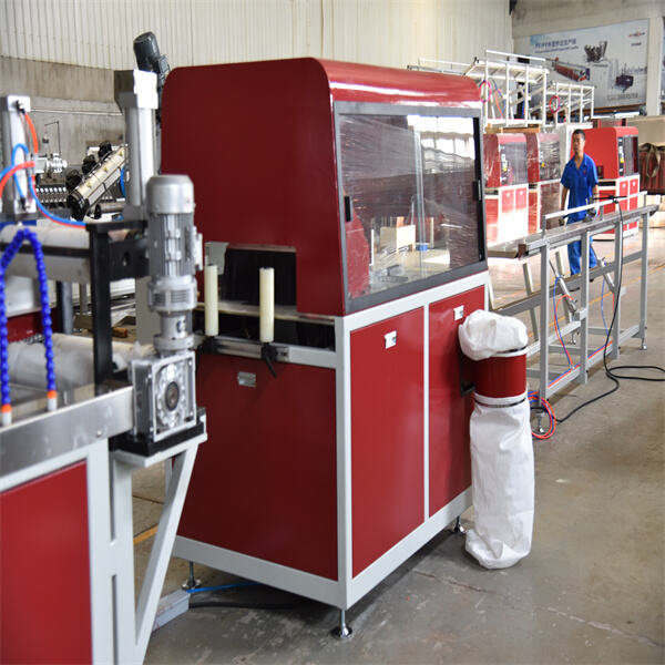 Safety from the WPC Profile Extrusion Line