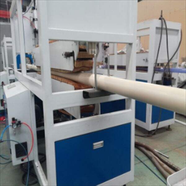 Using the PP PPR PE PVC Pipe Extruder Machine