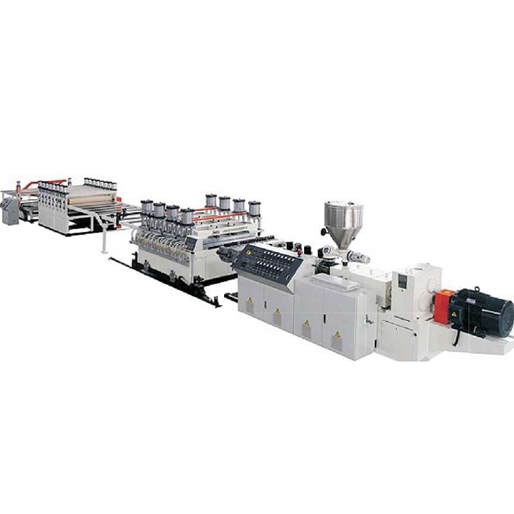 PVC foamed sheets extrusion line