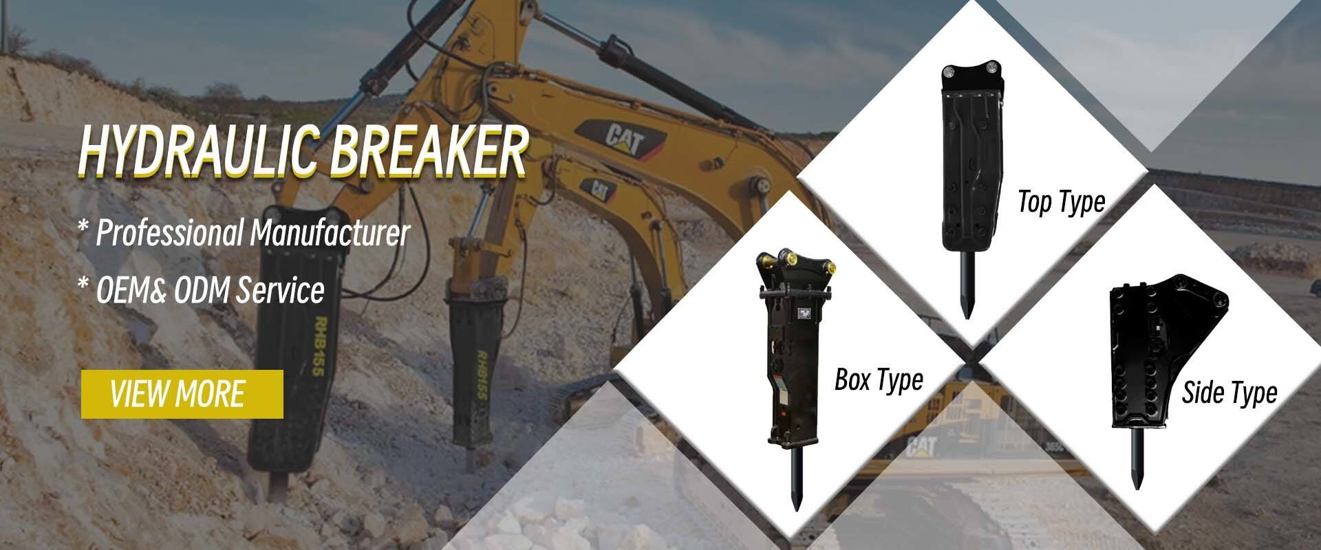 Hydraulic breaker manufacture