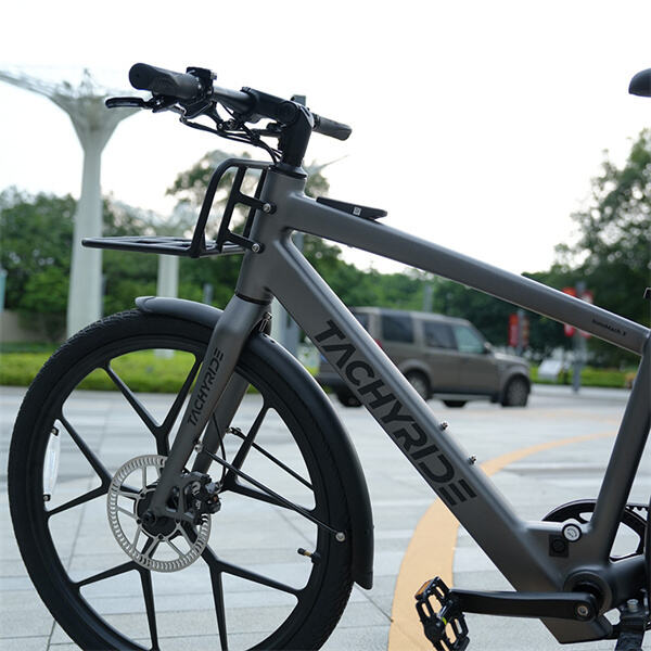 Effortlessly tackle hills and long distances with a lightweight ebike