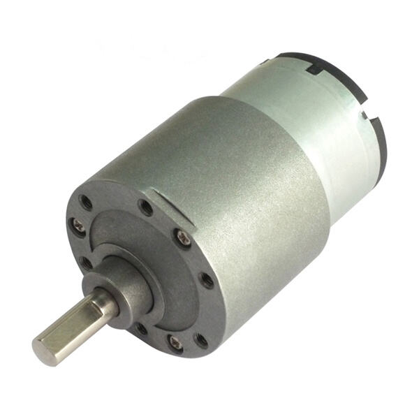 Use of Small Geared Motor: