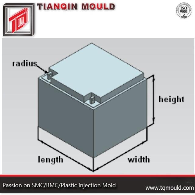 قالب علبة بطارية عالي الجودة ومتين للاستخدام الممتد