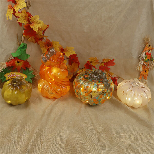 Decorate with ease using craft pumpkins