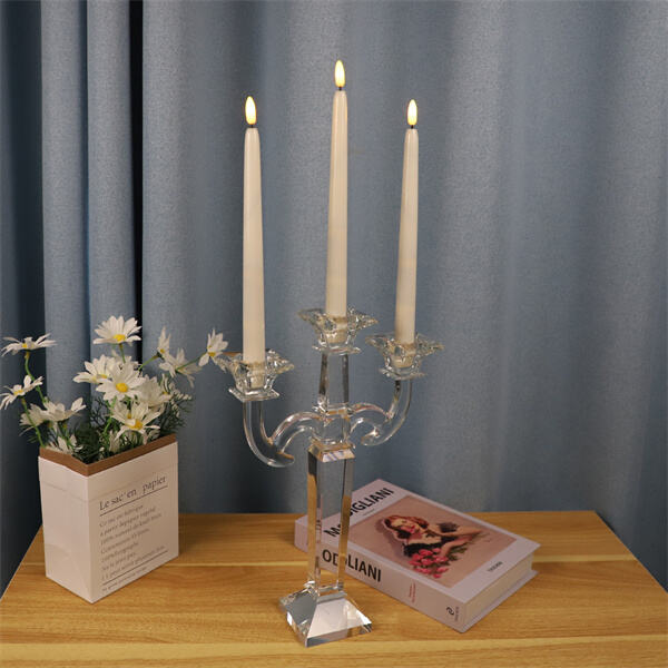 The Versatility of a Glass Candelabra