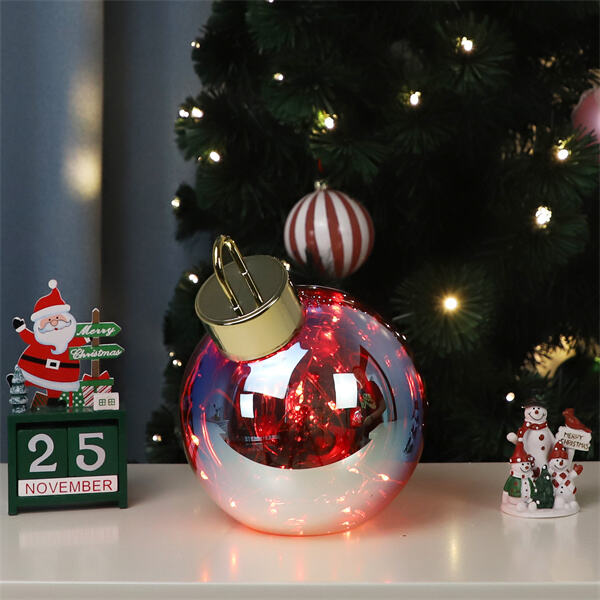 Make a Statement with Gigantic Ornament Balls for Your Holiday Decor
