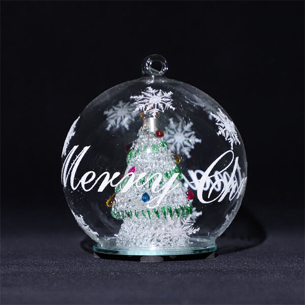 Experience the Joy of the Season Anywhere with a Christmas Tree Snow Globe".