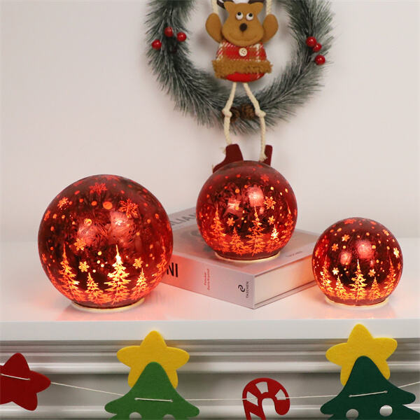 How Glass Ball Ornaments Light Up Your Tree?