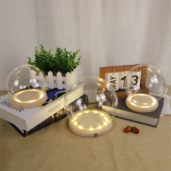 Add a Unique Element of Elegance with a Glass Dome and Base Display