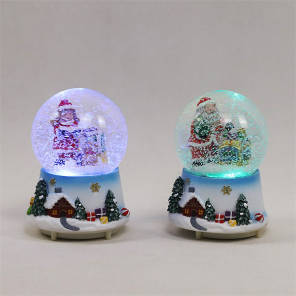 Illuminate Your Holidays with Our Stunning Lighted Snow Globes".