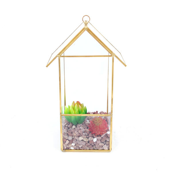 Surprise your loved ones with a small glass terrarium.