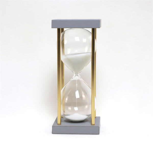A Classic Glass Hourglass Sand Timer