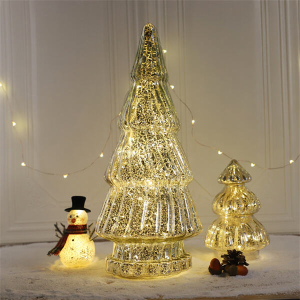 Deck the Halls with a Mercury Glass Christmas Tree