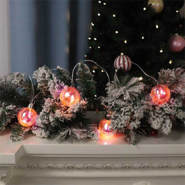 Glass ornaments can be used in a variety of settings to add a pop of color and personality.