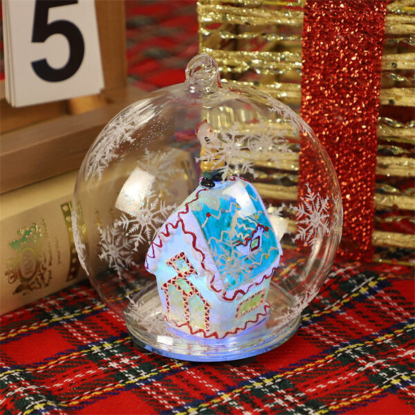 Create a wintery wonderland with a mesmerizing glitter snow globe
