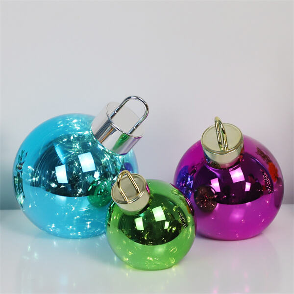 Take your holiday decor to new heights with strikingly large ornament balls.