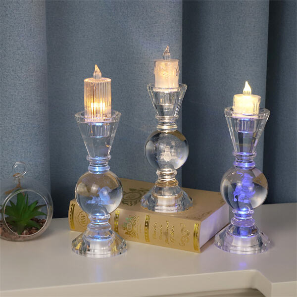 Illuminate Your Home with Clear Glass Candle Holders