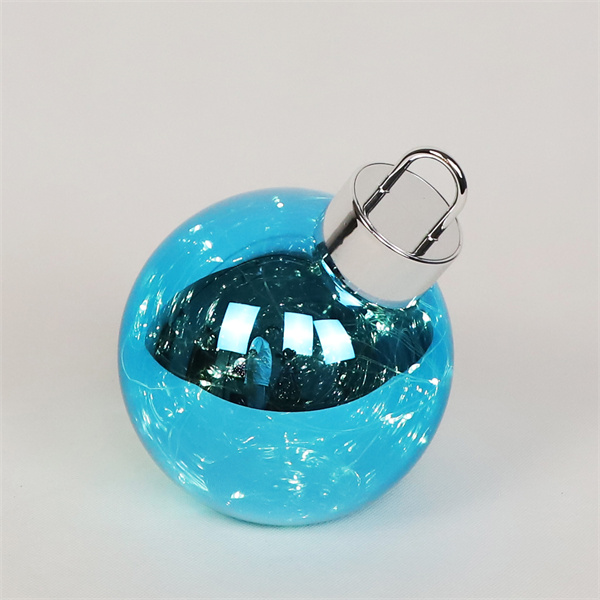 Make a grand entrance with oversized Christmas balls adorning your porch!