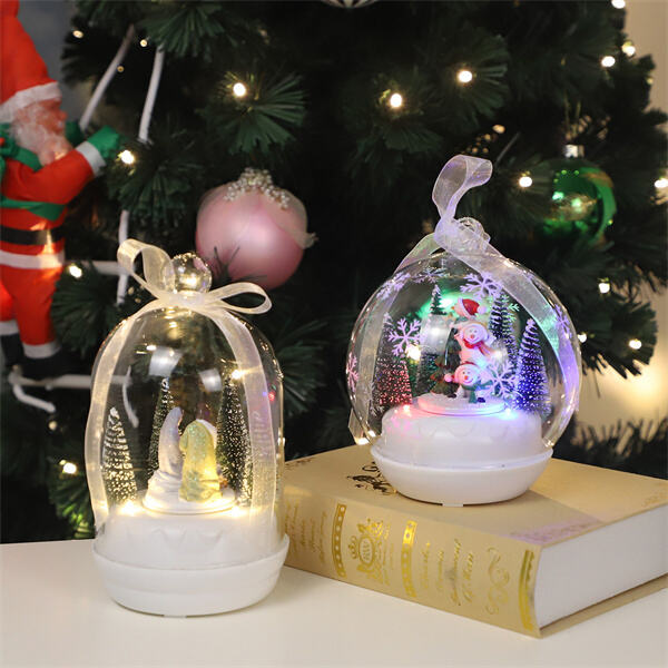 Deck Your Halls with Charming Musical Snow Globes