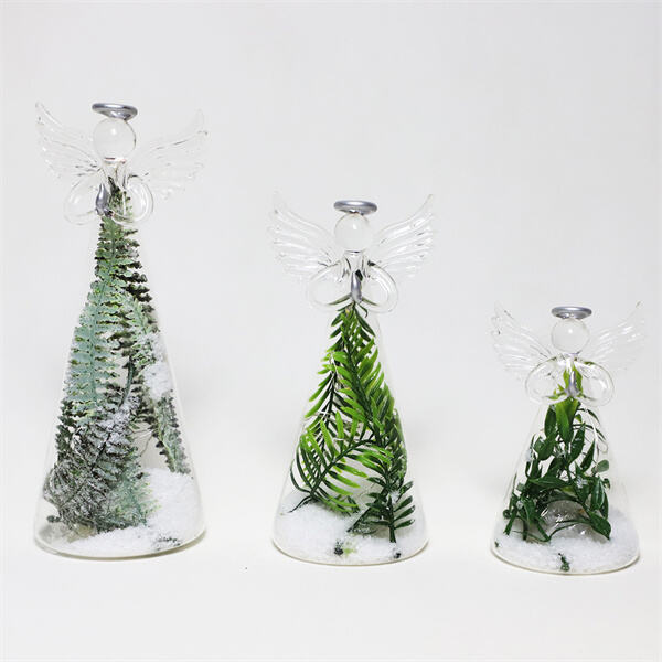 Celebrate the Season with a Beautiful Glass Angel Ornamen
