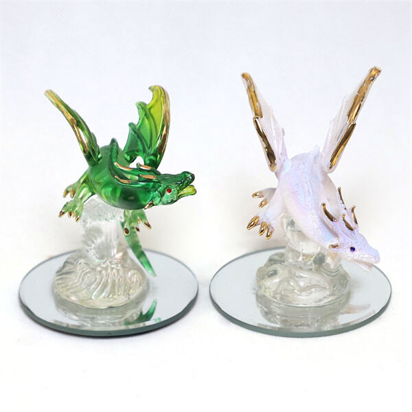 Illuminate your space with the shimmering beauty of stained glass ornaments