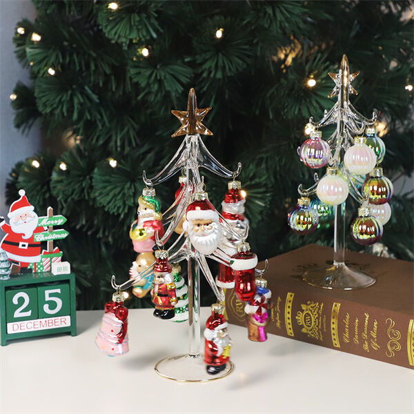 Celebrate the Festive Season with the Timeless Charm of Glass Santa Ornaments