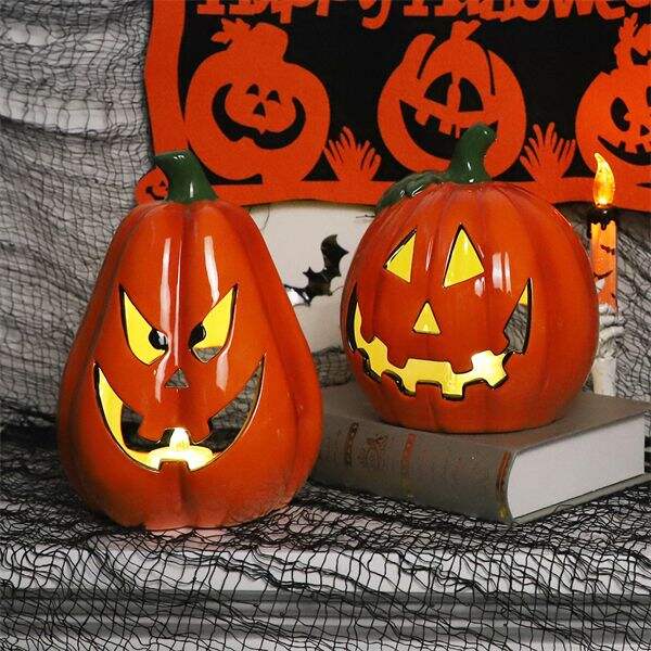 Brighten Up Your Porch with Festive Pumpkin Lights