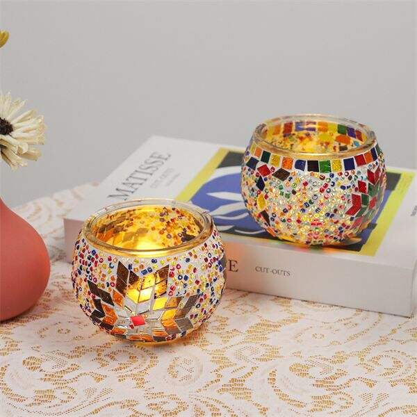 Experience Soothing Ambiance with Glass Tea Light Holders