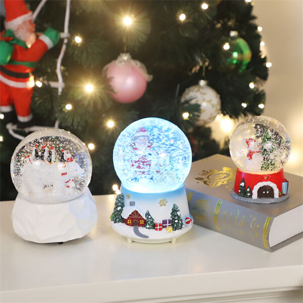 Shake Up Your Holiday Decor with Xmas Snow Globes