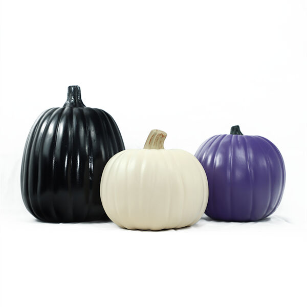 Create a warm and welcoming atmosphere with an outdoor light up pumpkin.