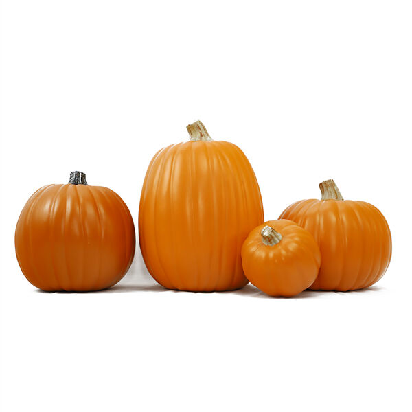 Add a festive touch to your outdoor decor with a light up pumpkin.