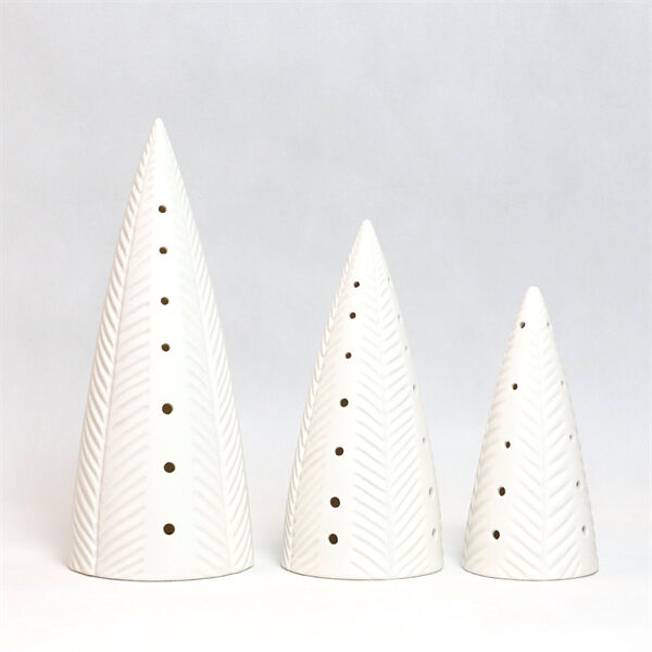 Capture the Magic of Yesteryear with a White Ceramic Christmas Tree