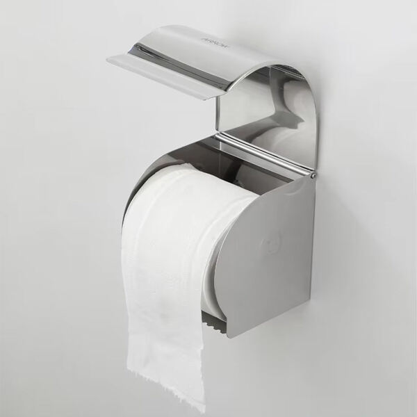 タッチレス式ティッシュホルダーでトイレでの衛生管理を徹底