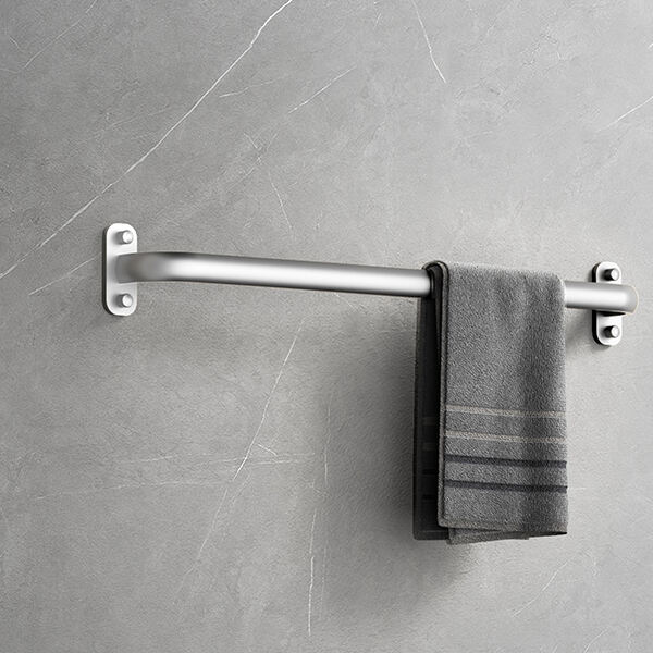 新しいタオルレールの簡単取り付け方法