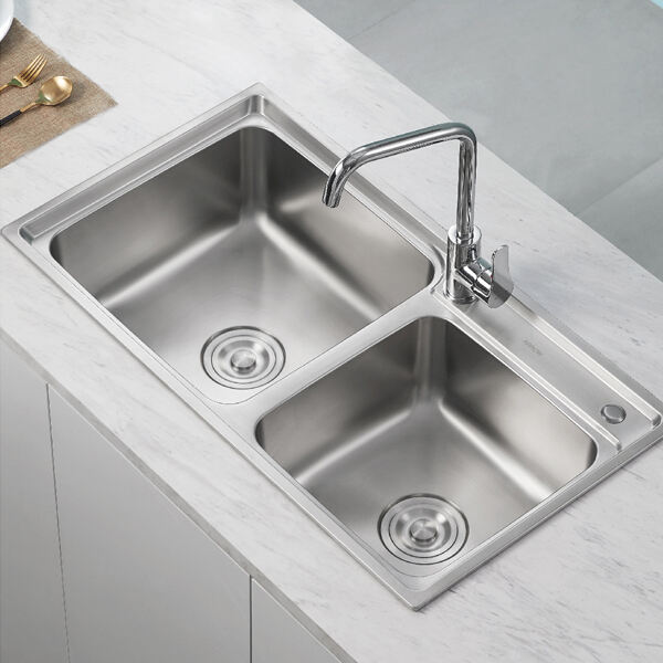 Makabuo ng Pinakamataas na Epekibo sa Inyong Kusina sa Pamamagitan ng Double Sink